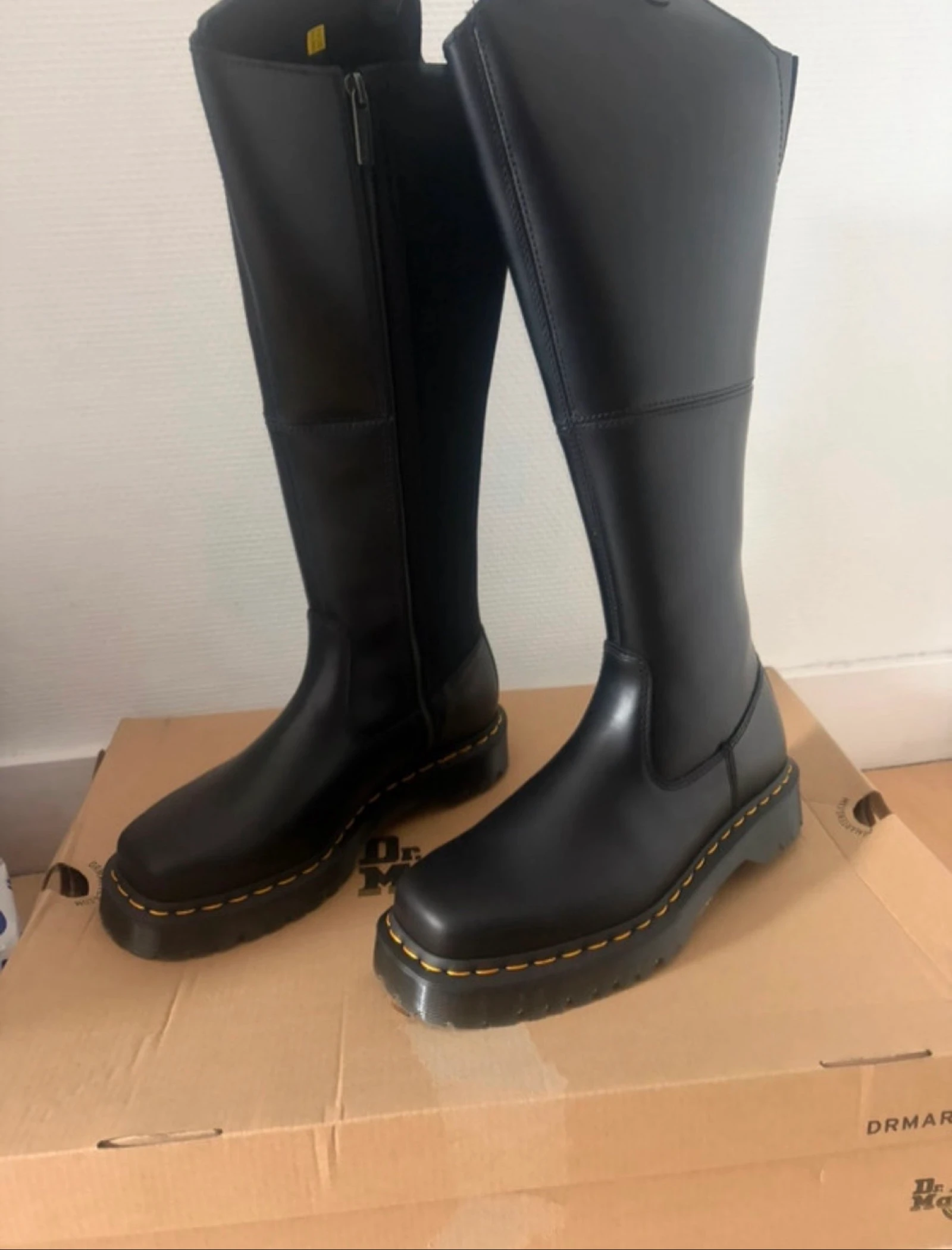 Bottes de Martens cuir